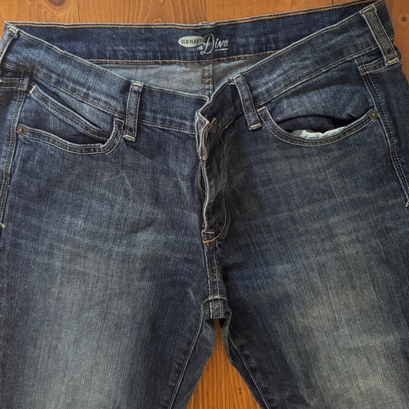 Old Navy Dark Blue Women's Boot Cut Jeans - Picture 9 of 9